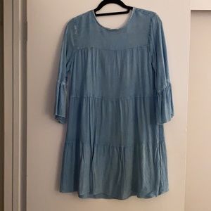 Soft denim dress